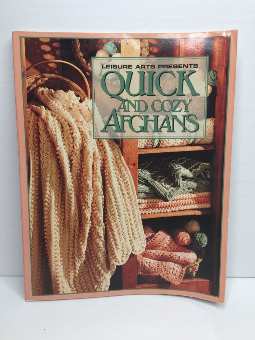 Leisure Arts Quick and Cozy Afghans Book Crochet Patterns